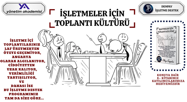 İŞLETMELER İÇİN TOPLANTI KÜLTÜRÜ